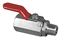 SSBV Series 2-Way Stainless Steel Full Port Ball Valve (SSBV-4M-4F-BU)